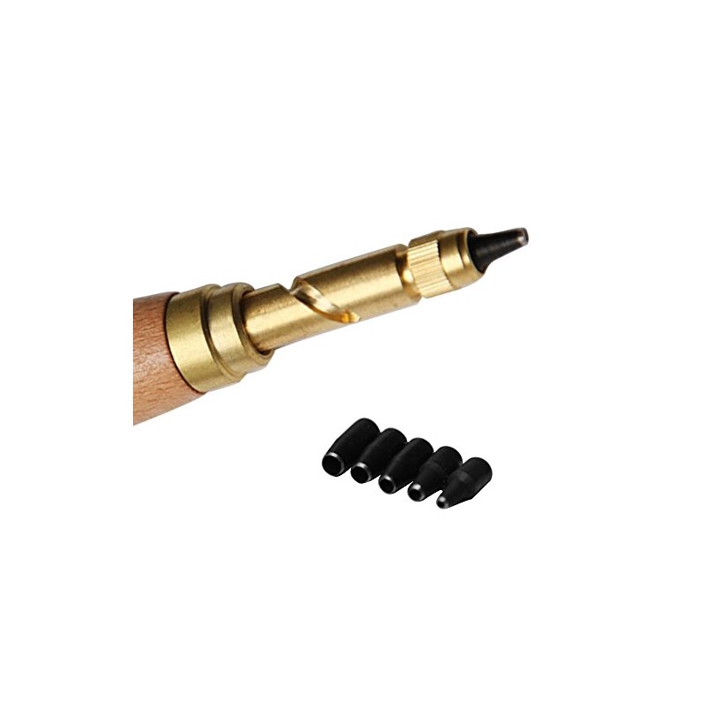 Kangkang@ Handheld Leather Waistband Watchband Belt Hole Eyelets Screw Hole