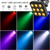 HOLDLAMP 4Pcs 9x20W RGBW LED Matrix Par Lights Stage Effect