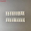 Clearhill 5mm 2Pin 20Pcs Transparent Solderless LED Light Strip Connectors,Strip