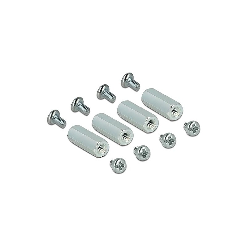 Delock M2.5 Mounting Set Hexagonal Spacer Inner/Inner 10 mm for