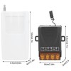 Wireless Sensing Switch Infrared Body Motion Sensor Detector with Delay