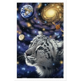 PieceRelax - Rompecabezas de plástico para adultos, 600 piezas, Schim Schimmel - Uno con el universo más satisfactorio juegos de mesa y regalos, no requiere alfombrilla de rompecabezas [H3645]