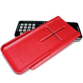 EZ Graphing Red Hard Slide Cover for TI 84 Plus CE (See Description for Details)