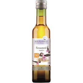 Bio Planete Organic Sesame Oil Native Fair Trade by Ecocert (1 x 250 ml)