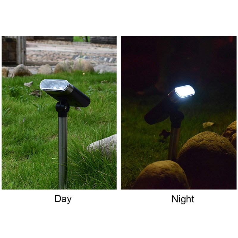 Outdoor Waterproof 3 LED Solar Power Spot Light Garden Yard