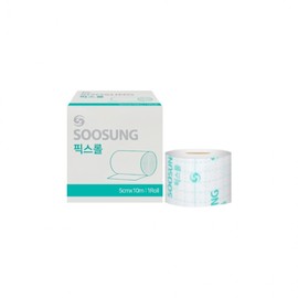 Water-soluble fix roll 5cmx10m non-woven bandage fixing roll 4ea