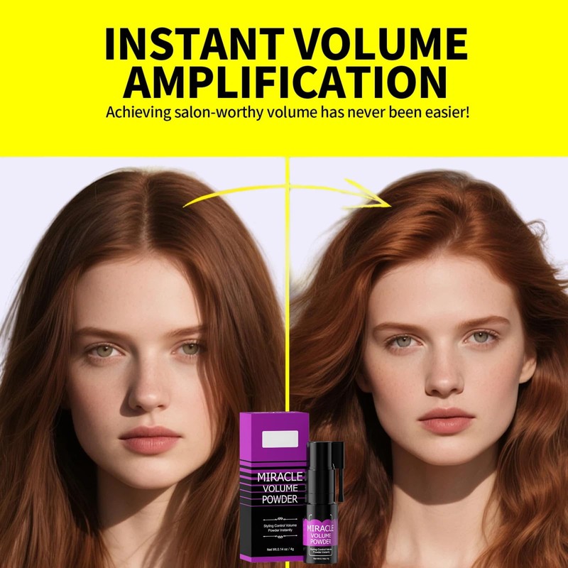 Gowwim Texture Powder, 360° Rotating Nozzle Design Hair Texture Styling