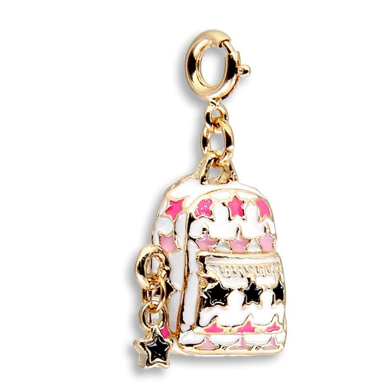 Backpack Charm with Gold Star