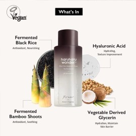 haruharu wonder [haruharu wonder]Black Rice Hyaluronic Toner 300ml (For Sensitive)