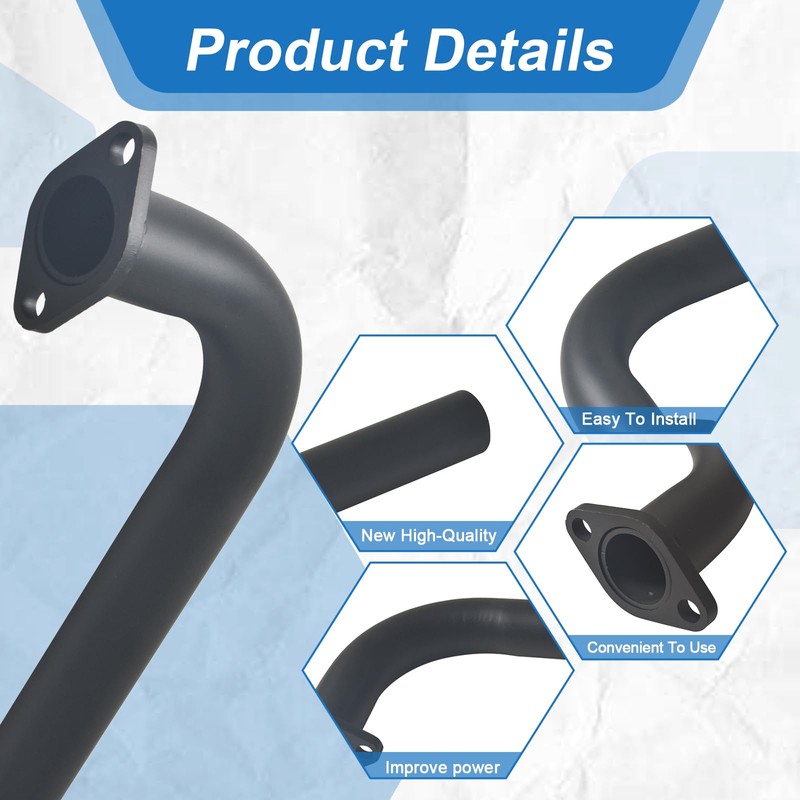 New Header Exhaust Pipe For Predator 420cc Go Kart &