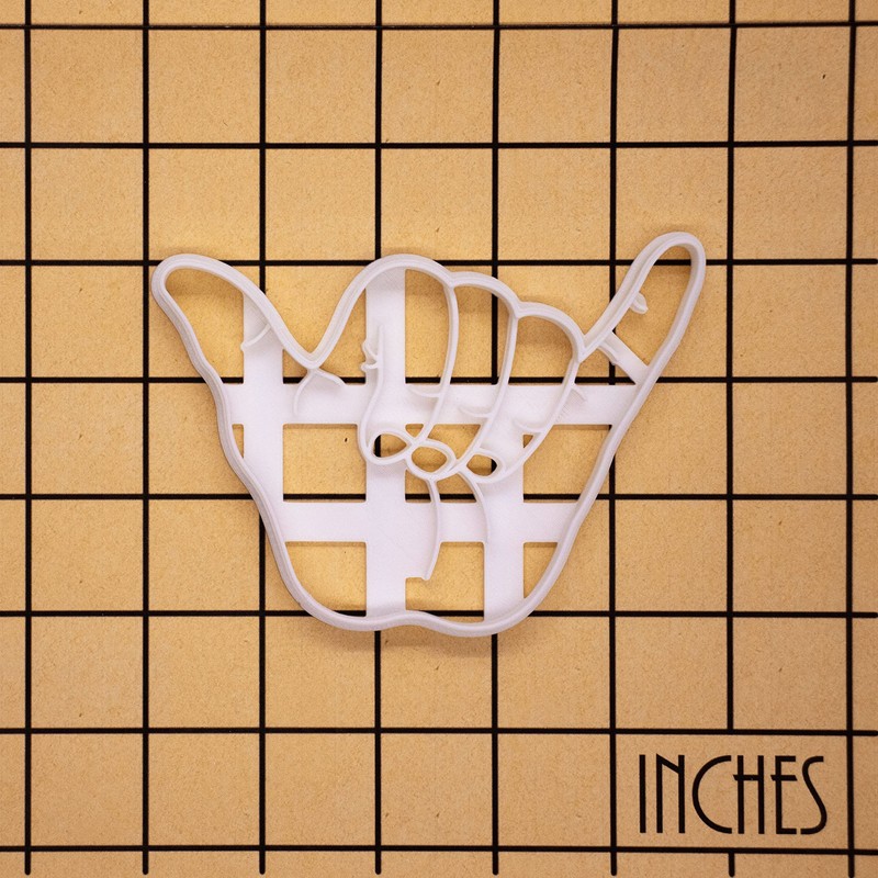 American Sign Language Finger Alphabet Y Cookie Cutter, 1 Piece