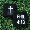 Christian Sweatband 2 Pack:_Gray