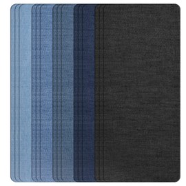 Iron-On Patches, Pack of 15 Patches for Jeans Repair, Jeans Patches, Iron-On Jeans Patches, Iron-On Patches, Indoor for Adults, Children 28 x 12.5 cm