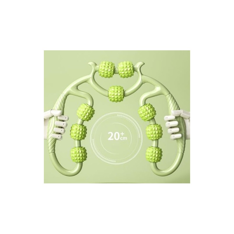 Teogneot Manual Massage Roller, Leg Roller, Leg Massager, Cellulite Deep