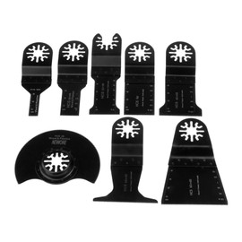 Replacement Blade Set for Cutting and Saw Multi-Tool Makita Hitachi Bosch Bosch Bosch Replacement Blade Tip Tool Set Multi-Purpose Metal Nail Wood Cutting Compatible Power Tool Tip Tool Set 8 Piece Set