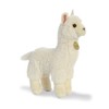 Aurora, 26329 MiYoni Alpaca Soft Toy, 30 cm, White