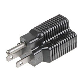 TENINYU - Adaptador NEMA 5-15P a 5-15/20R, enchufe doméstico de 15 amperios a adaptador hembra T-Blade de 20 amperios, macho de 15 amperios a hembra de 20 amperios, adaptador de hoja en T para el