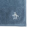 The Original Penguin, Toalla Facial 100% Algodón, Color Azul, Donegal.