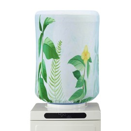 KABAKE 5 Gallon Water Dispenser Barrel Cover, Green, Polyester, Elastic, Dust Proof, High Stretchy Fabric, Reusable, Decorative, Home, Hotel, Restaurant