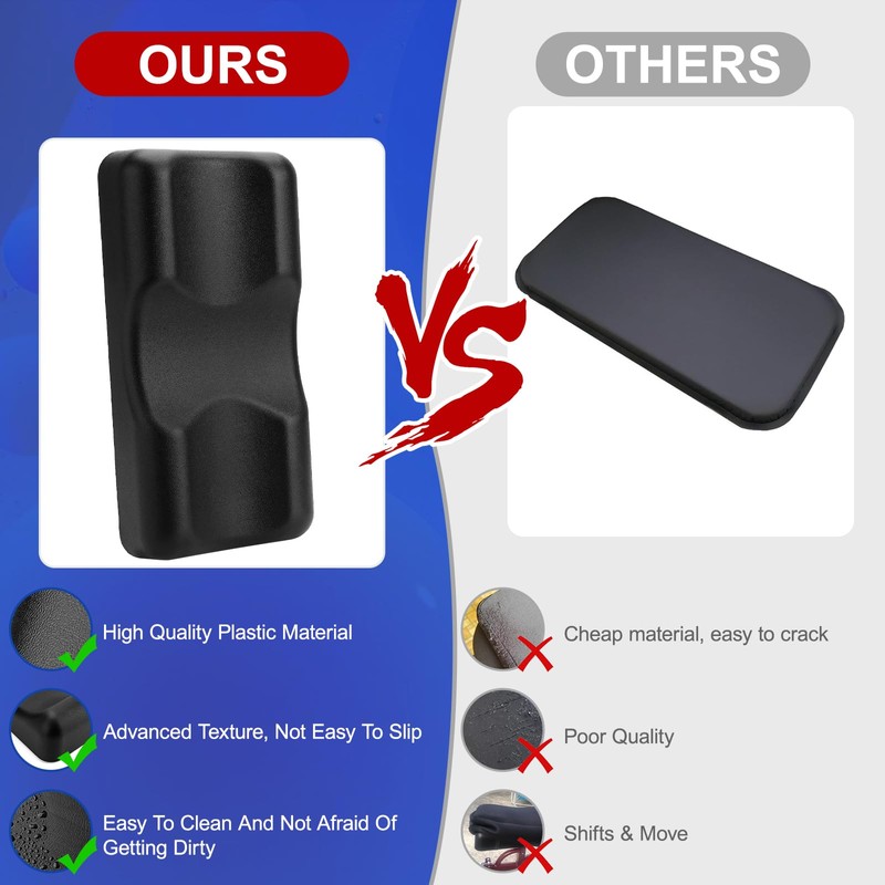 YIBEICO Mobility Knee Scooter Cushion Pad Replacement Part for Knee
