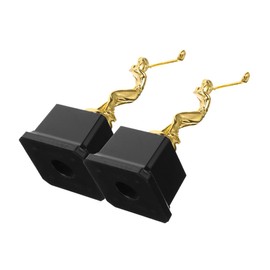 Sosoport 2pcs Delicate Athlete Trophy Cup for Golf Competitions Award Ornament for Sports Events and Home Decor