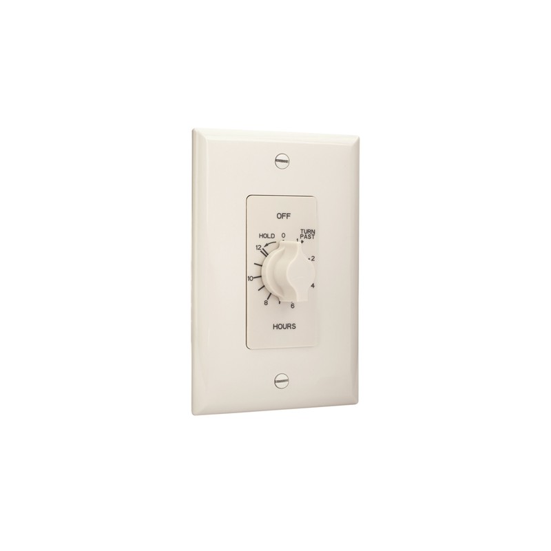 A Series Springwound Auto Off in-Wall Time Switch with Hold,
