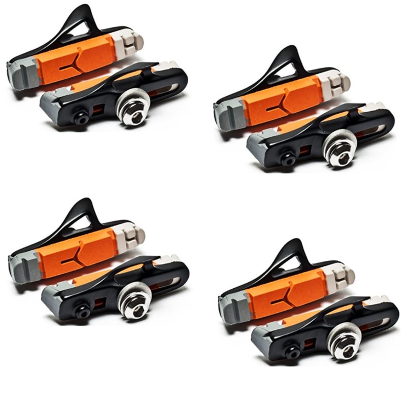 AWE X 4 Pairs 55mm Black Cassette Road Brake Pads
