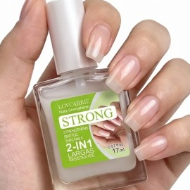 Fortalecedor De Uñas Lovcarrie 2 En 1 17 Ml 2-in1 Largas