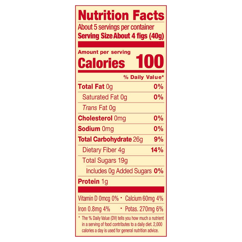 Sun-Maid California Dried Mission Figs, No added sugar, Non-GMO 7