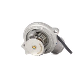 RIDEX Thermostat Coolant Cooling Water Thermostat with Housing, Metal Housing with Seal Opening Temperature: 87°C