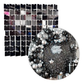 45pz Panel Decorativo Lentejuelas 4d De 30x30cm,shimmer Wall