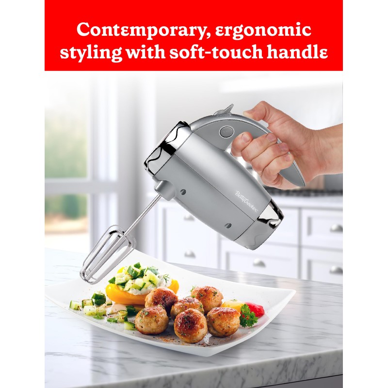 BETTY CROCKER Hand Blender 7 Speed, 250 Watt Electric Mixer