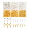 YBGGJO Screw Heaton Heaton Metal Fittings, Approx. 420 Pieces with