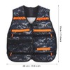 Camouflage Kids Toy Gun Clip Vest Kit Vest Clips Soft
