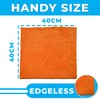 Towelogy® Professional Microfibre Cloths for Multipurpose Cleaning Edgeless for Dusting