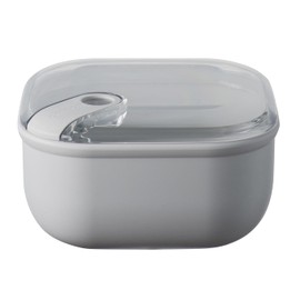 OMADA Design - 1 L Tall airtight Food Container with Transparent lid - Made in Italy - Pull Box line