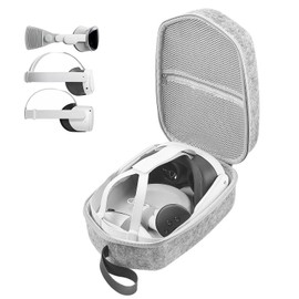 Carry Case for Quest 3S/Meta Quest 3 /Quest 2/PICO 4/Vision Pro VR Headset and Other Accessories