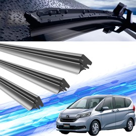 WeCar (2016.9~) Fried/ Freed+ Replacement Rubber Compatible Size Genuine Replacement Driver Passenger Rear Lexus Replacement Set of 3 Natural Rubber Driver Passenger Rear 3-Piece Set GB5 GB6 GB7 GB8