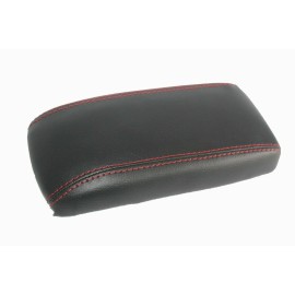 Kar Designers Vinyl Black w/Red Stitching Center Console Lid Cover Fits 01-04 Toyota Tacoma