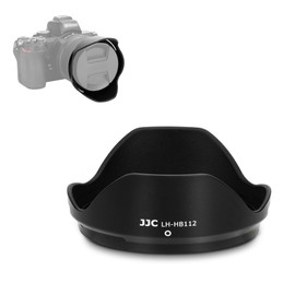 JJC HB-112 Bayonet Lens Hood for Nikon NIKKOR Z DX 12-28 mm f/3.5-5.6 PZ VR Lens, Replaces Nikon HB-112 Lens Hood, Reversible Lens Hood - Reduces Stray Light