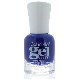 Gel Nail Polish Long Lastin, Quick Drying, Lasts up to 14 Days, No UV or LED Lamp Needed to Cure by Gabriella (Blueberry)