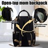 Auqubu Diaper Bag Backpack Multifunction Large Bags with Changing Pad
