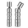 Spark Plug Socket Removal Tool, 14mm & 16mm 360 Degree