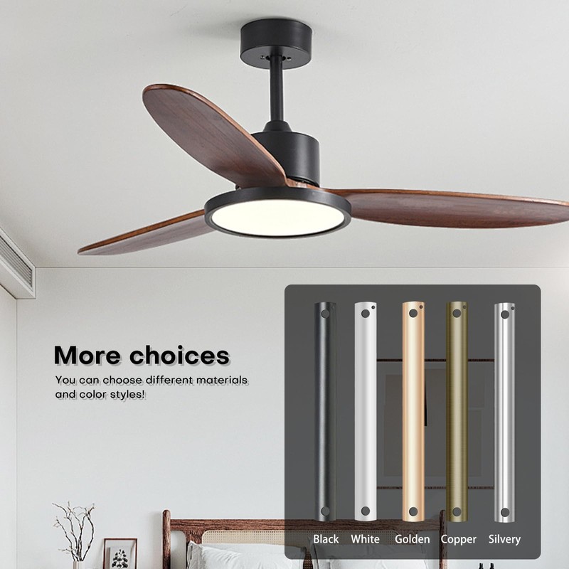 16 Inch Ceiling Fan Downrod with Extension Cord, 1 .3
