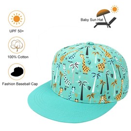 imKutie Kids Baseball Cap Cute Cartoon Dinosaur Shark Rainbow Whale Boys Girls Sun Hats Adjustable Hat for 1-8 Years
