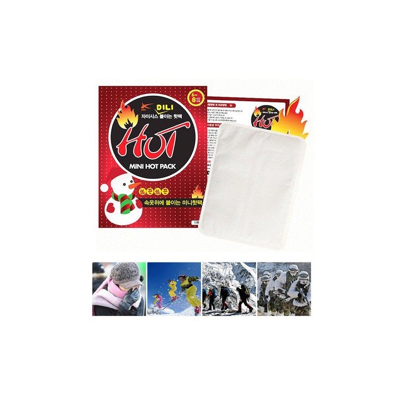 KC certified/Xysis mini stick-on hot pack 100 sheets/hand warmer/hot pack