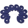 DELUXEFOX Golf Iron Covers Set (Pack of 10) Numbered Iron