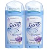Secret Invisible Solid Antiperspirant Deodorant, Sheer Clean - 2.6 oz