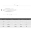 5pcs Clear Plastic Casting Bombarda Sinking Fly Fishing Spinning Floats