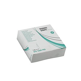 Small Non-Woven Strips for Facial Hair Removal 12 x 3.75 cm 250 Pieces